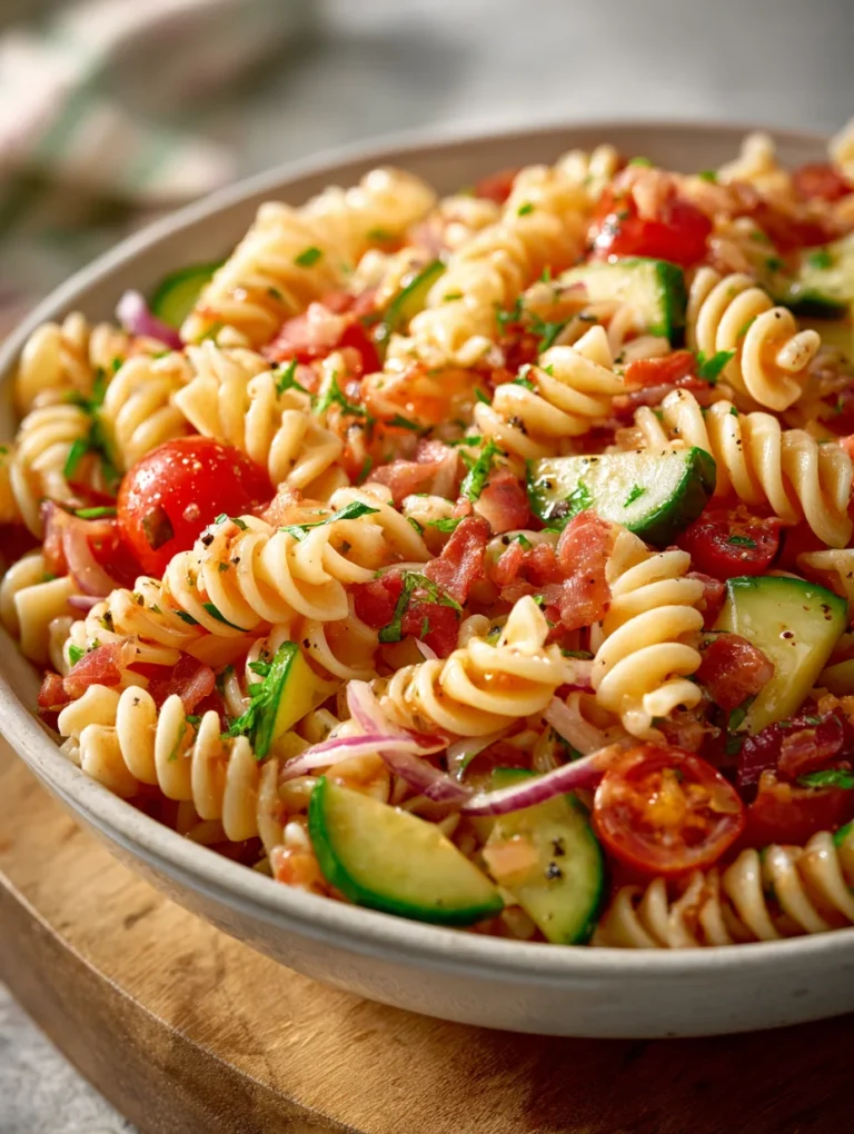 High Protein Italian Pasta Salad-Healthy & Delicious
