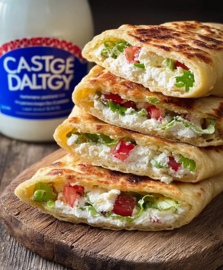 Easy Ingredient Cottage Cheese Flatbread Recipe