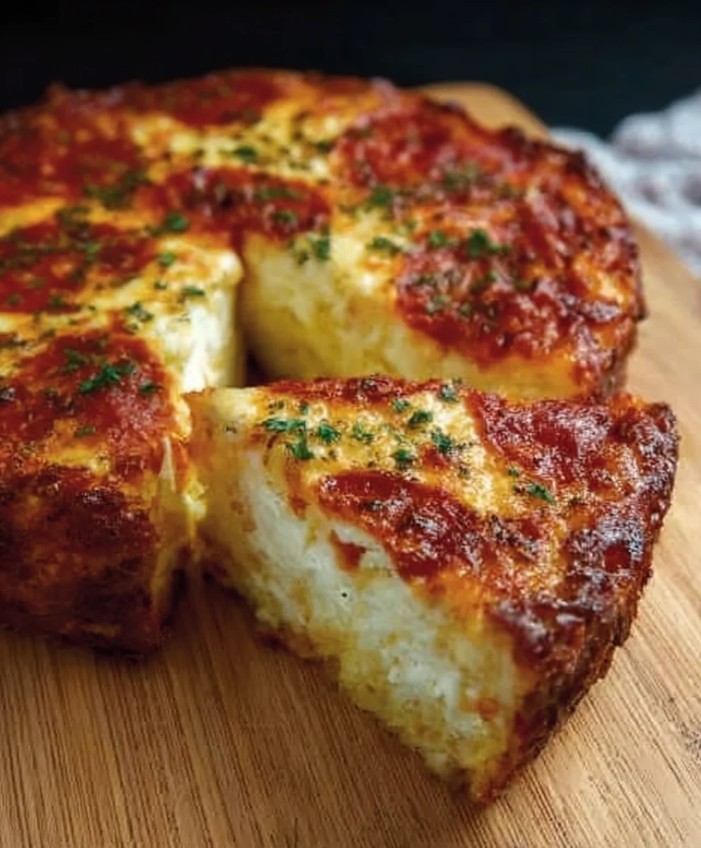 Pizza Cottage Cheese Bake - Easy Low-Carb Meal