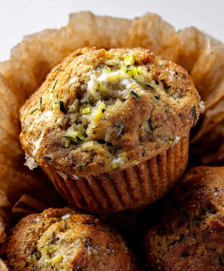 Moist Banana Zucchini Muffins – Easy Healthy Treat