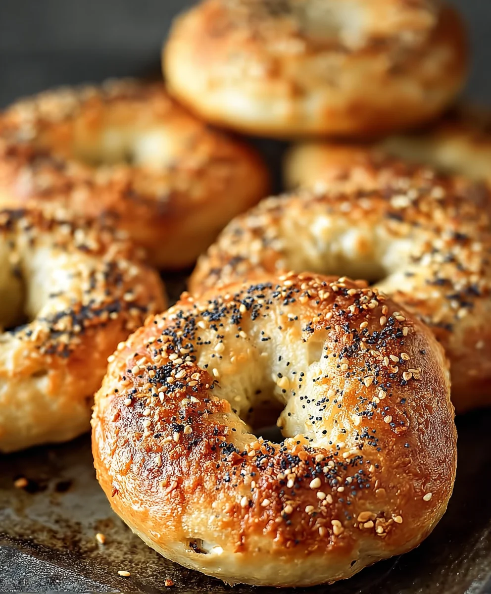 Greek Yogurt Bagels-High Protein Twist