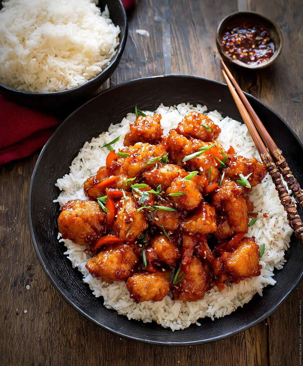Sweet and Spicy General Tso's Beef - Easy Recipe