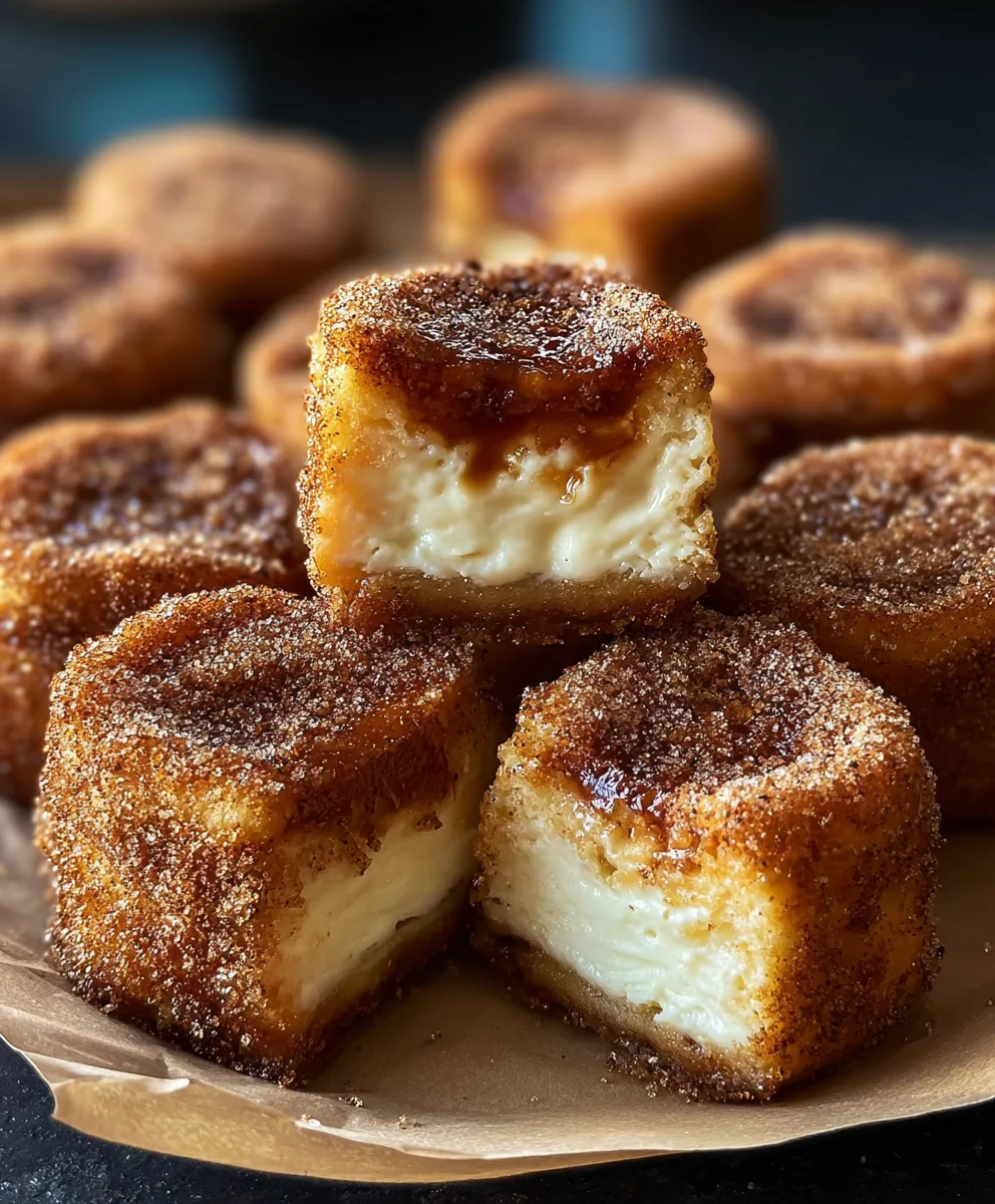 Churro Cheesecake Bites-Irresistible Sweet Treat