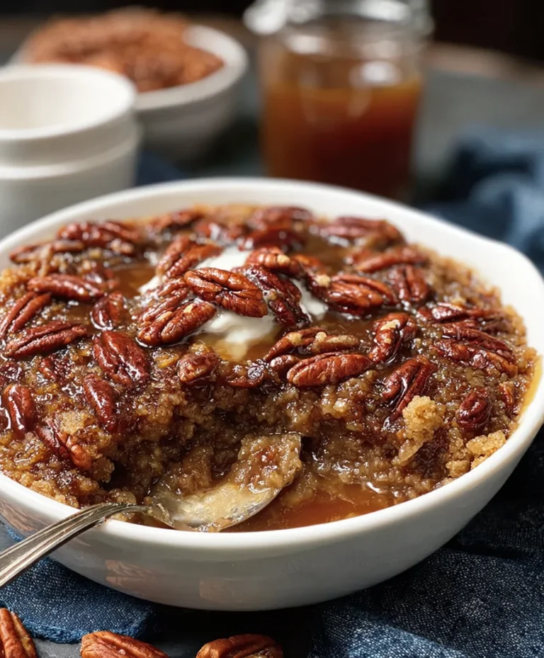 Easy Pecan Pie Cobbler-Quick Delicious Dessert
