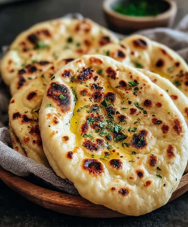 Easy Homemade Naan Bread Recipe-Soft & Delicious