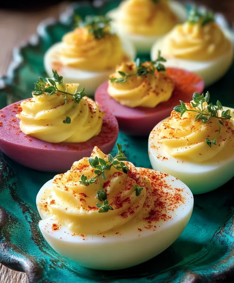Colorful Deviled Eggs – Easy Fun Party Appetizer