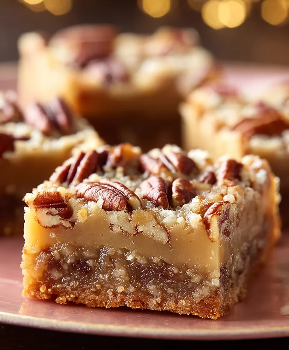Carolina Pecan Bars-Southern Sweet Treat
