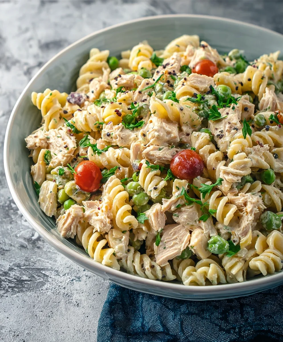 Easy Tuna Pasta Salad Recipe- Quick & Delicious Meal