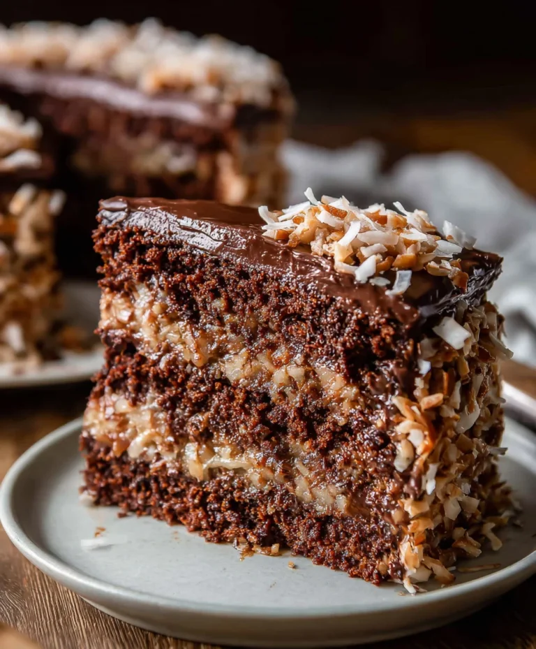 Authentic German Chocolate Cake Recipe-Decadent Delight