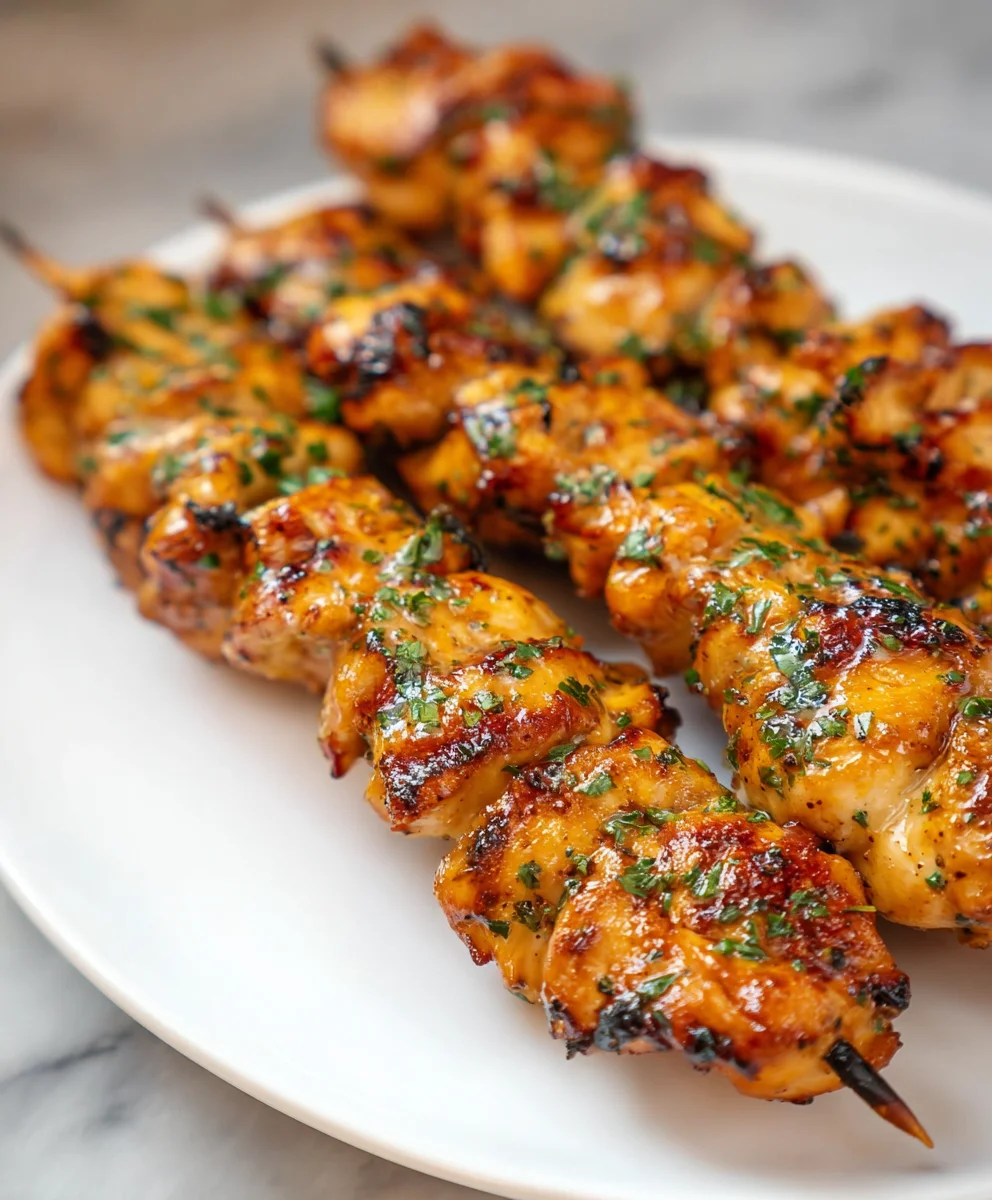 Air Fryer Chicken Skewers-Quick & Easy Recipe