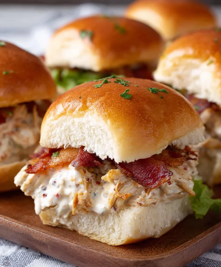 Chicken Beef Beef Bacon Ranch Sliders-Ultimate Flavor