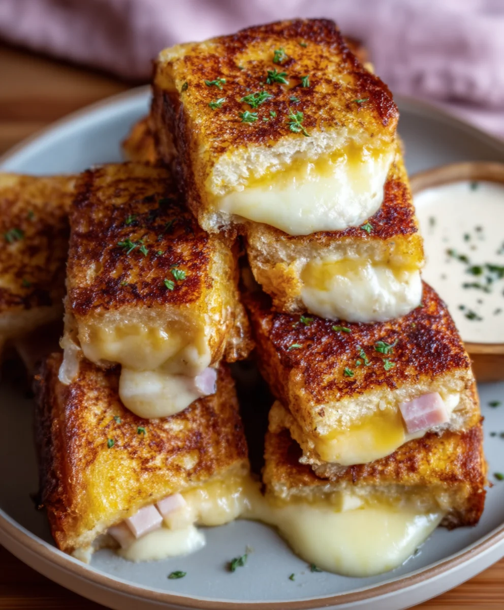 Hawaiian Roll Grilled Cheese-Sweet Bun Bliss