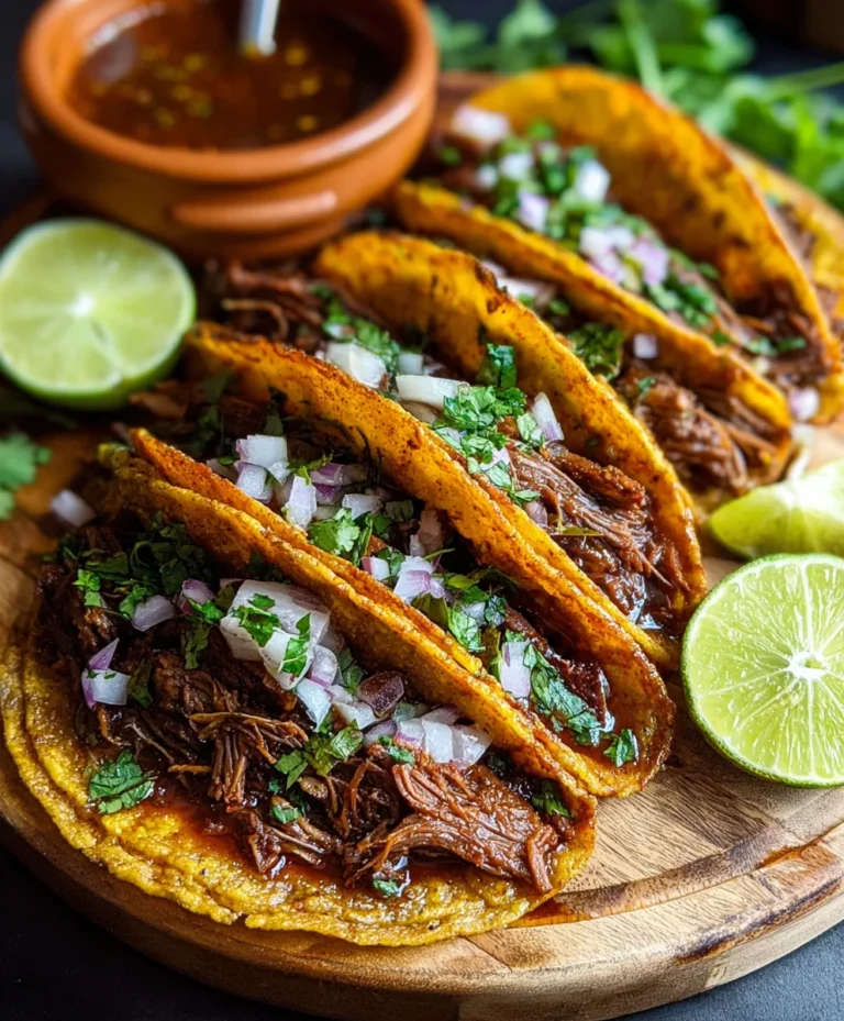 Easy Beef Birria Tacos-Flavorful Mexican Street Food