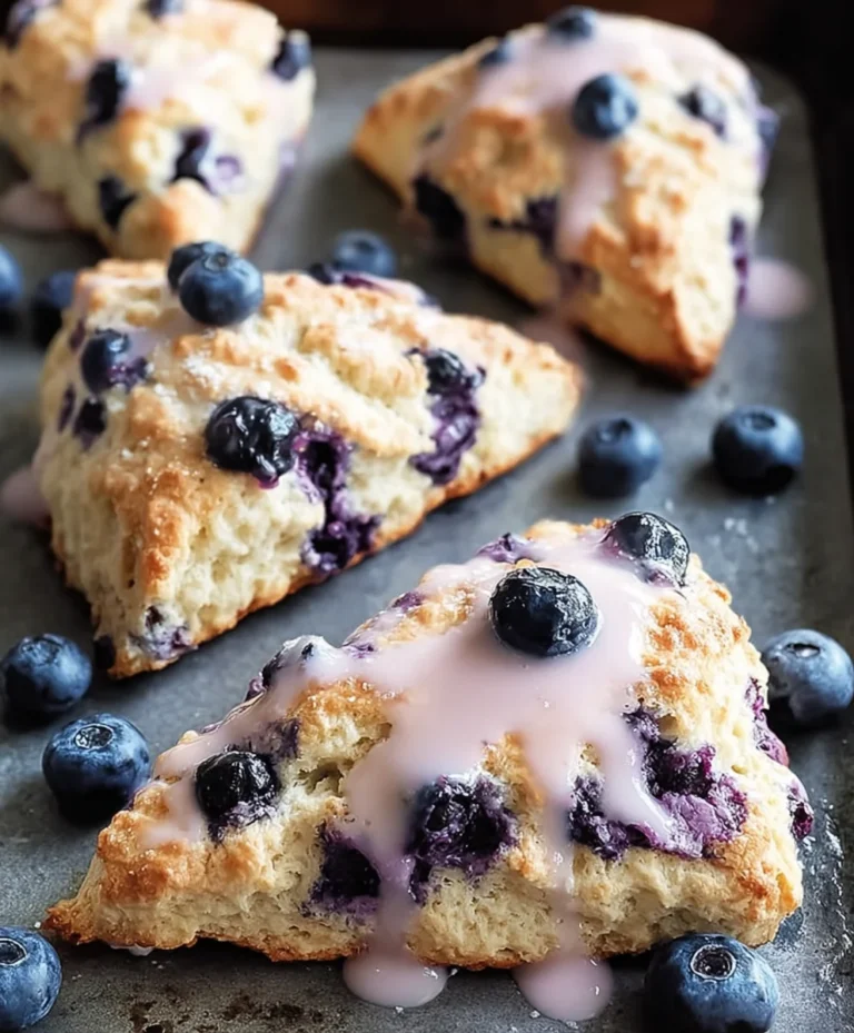 Delicious Blueberry Scones – Easy Recipe