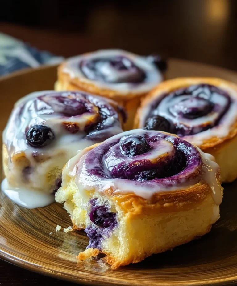 Blueberry Cheesecake Rolls-Easy Dessert Recipe
