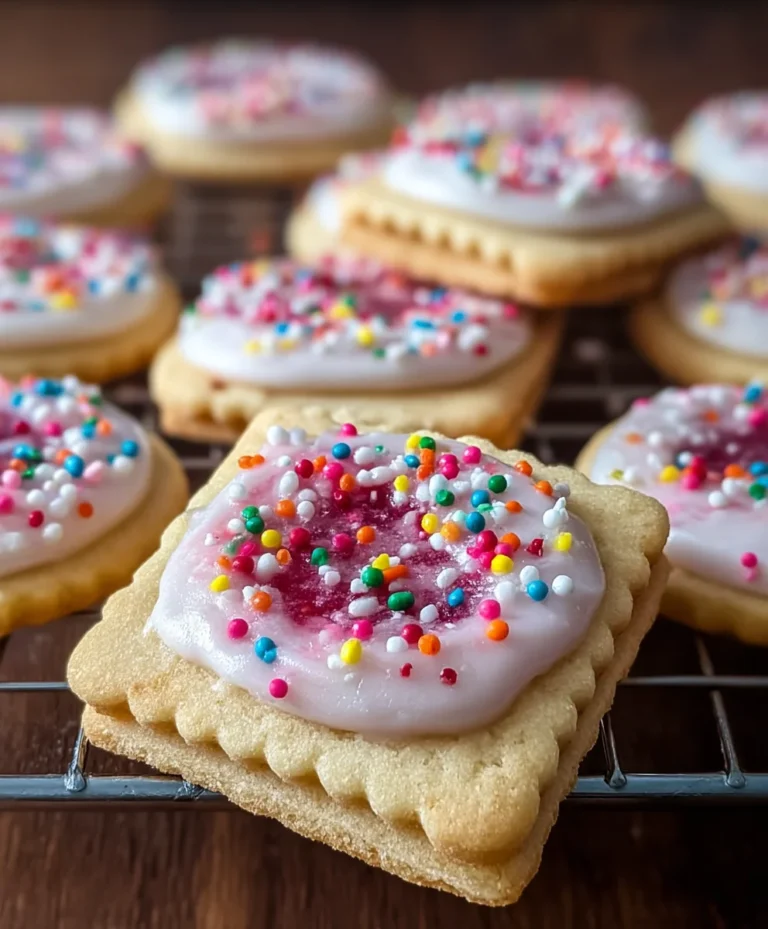 Frosted Pop-Tart Cookies – Delicious Sweet Treat