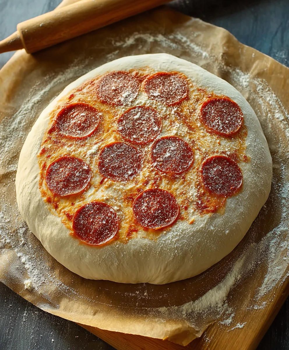 Easy Two Ingredient Pizza Dough Recipe