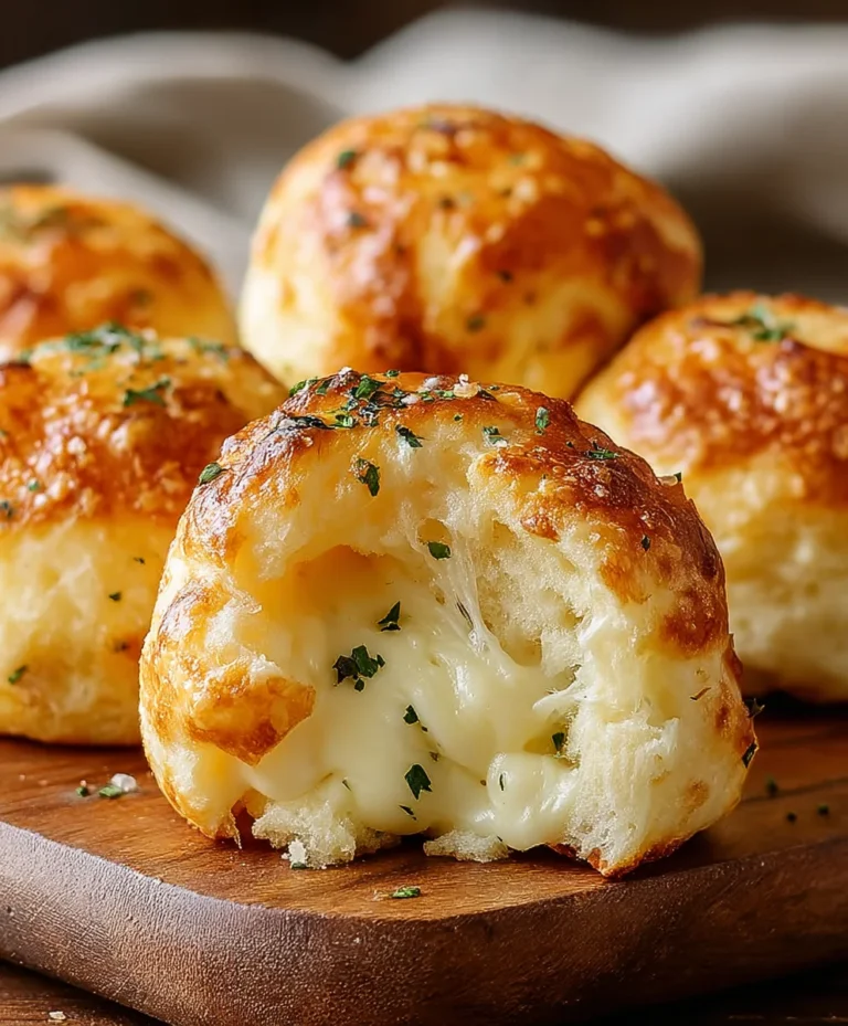 Gooey Mozzarella Biscuit Bombs-Cheesy Bites