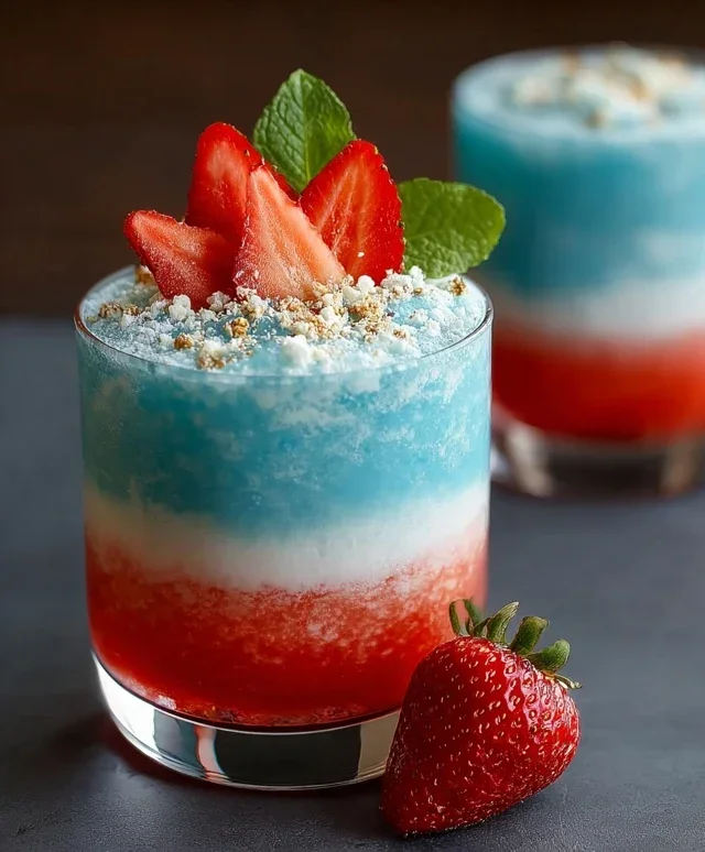 Patron Strawberry Blue Hawaiian