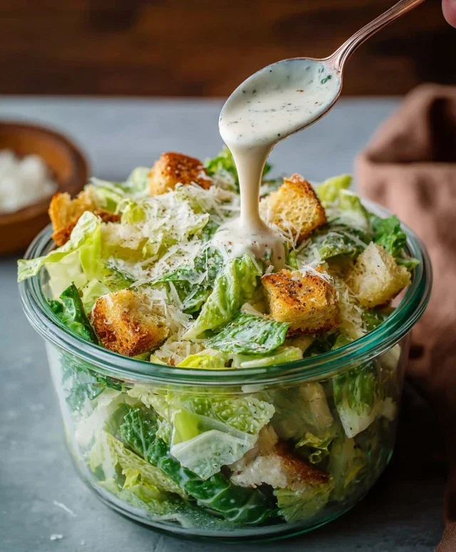 The Best Caesar Salad Dressing