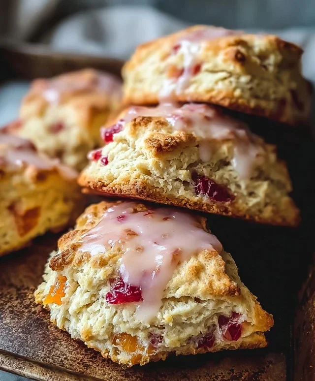Blood Orange Scones