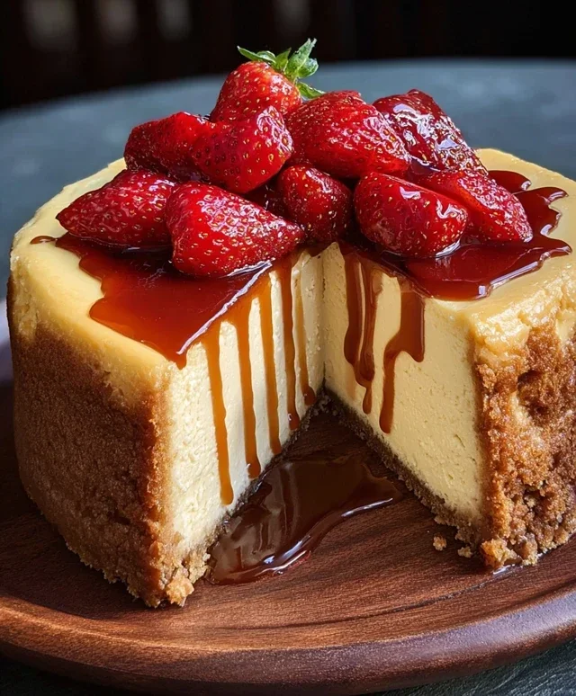 Cheesecake with Pound Cake Center