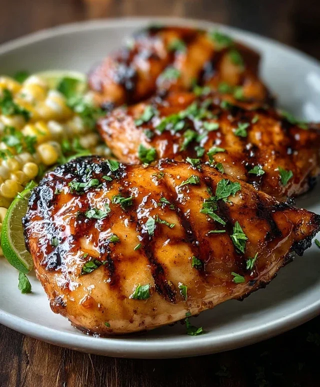 Grilled Hot Honey Chicken