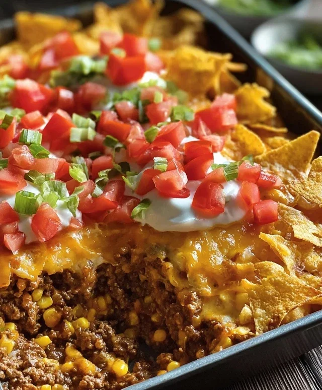 Walking Taco Casserole
