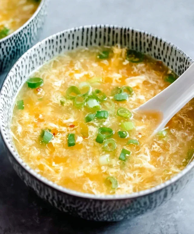 Homemade Egg Drop Soup (Keto & Gluten Free)