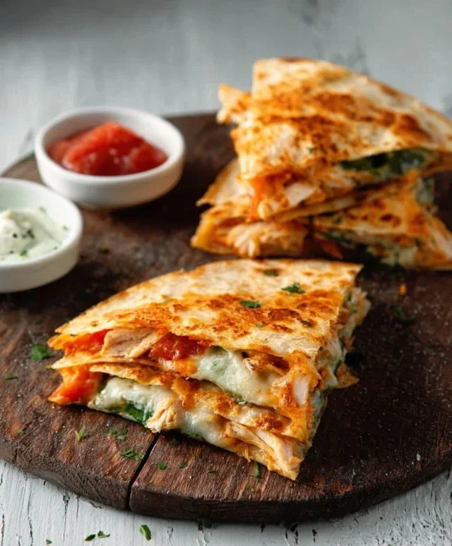 Keto Chicken Quesadilla