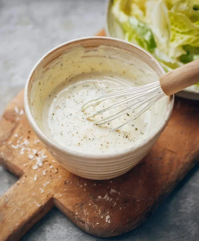 Homemade Caesar Salad Dressing