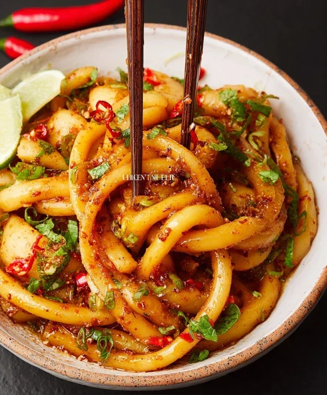 Spicy Potato Noodles