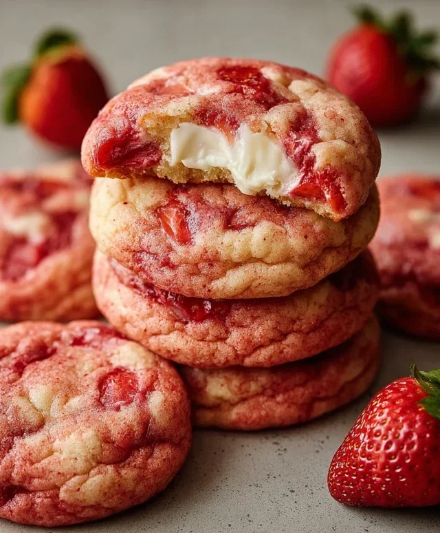 Strawberry Cheesecake Cookie