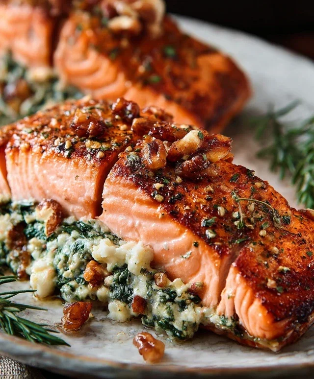 Stuffed Salmon
