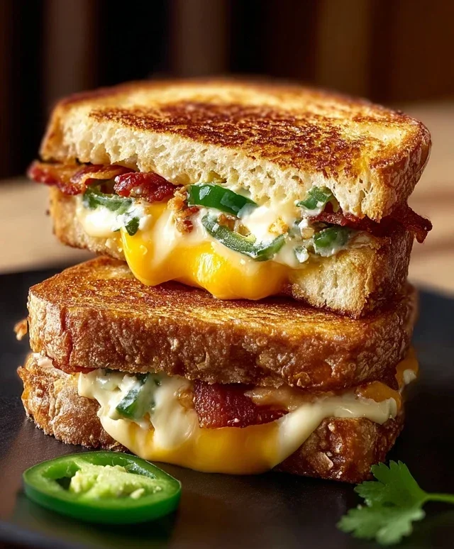 Jalapeño Popper Grilled Cheese