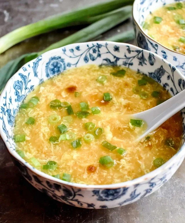 Homemade Egg Drop Soup (Keto & Gluten Free)