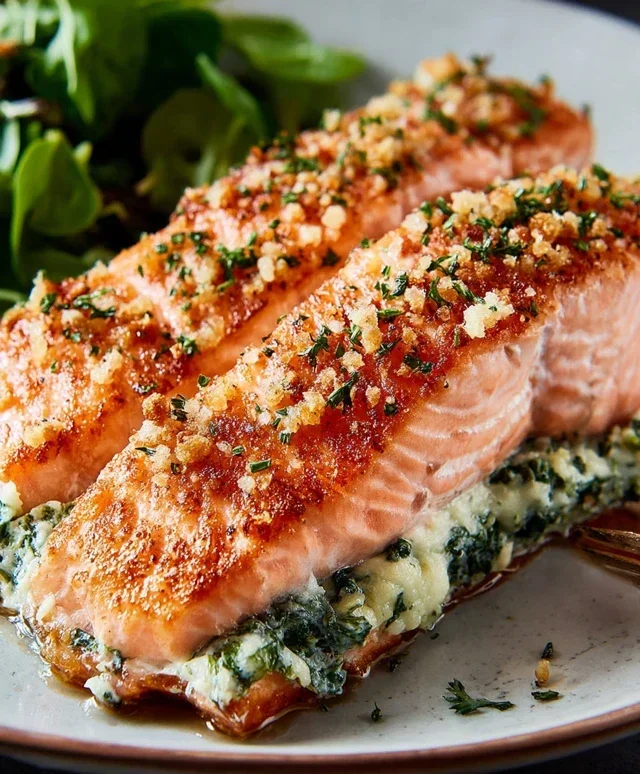 Stuffed Salmon