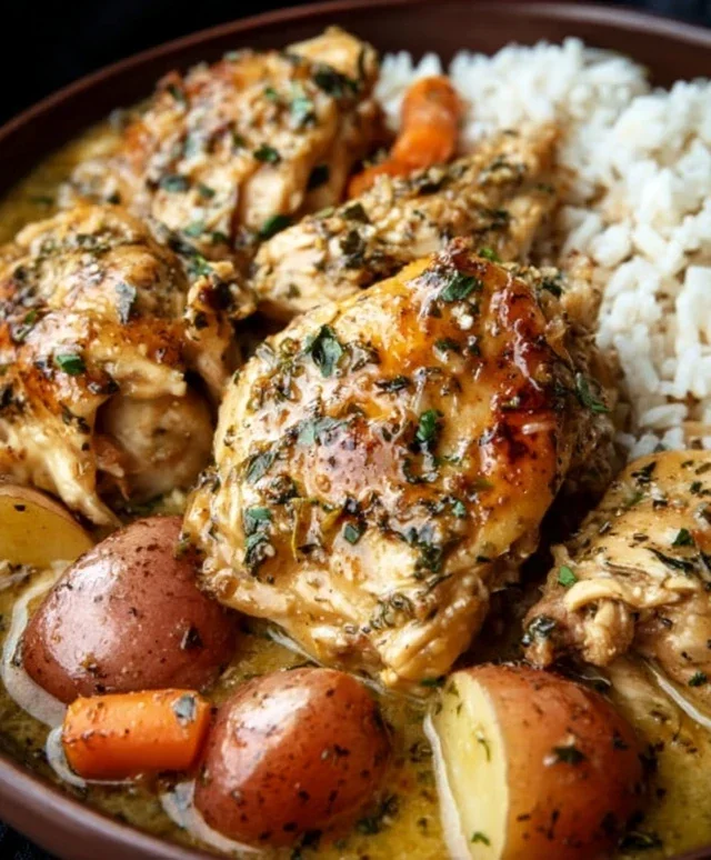 Garlic Butter Chicken Crockpot Recipe: 6-Hour Magic for Tender Bliss