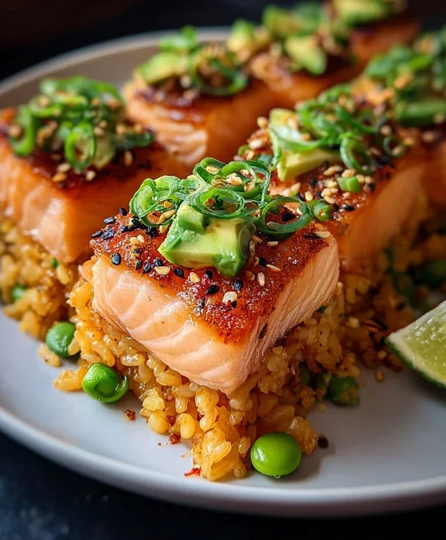 Salmon Crispy Rice
