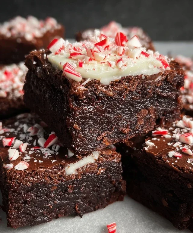Peppermint Brownies