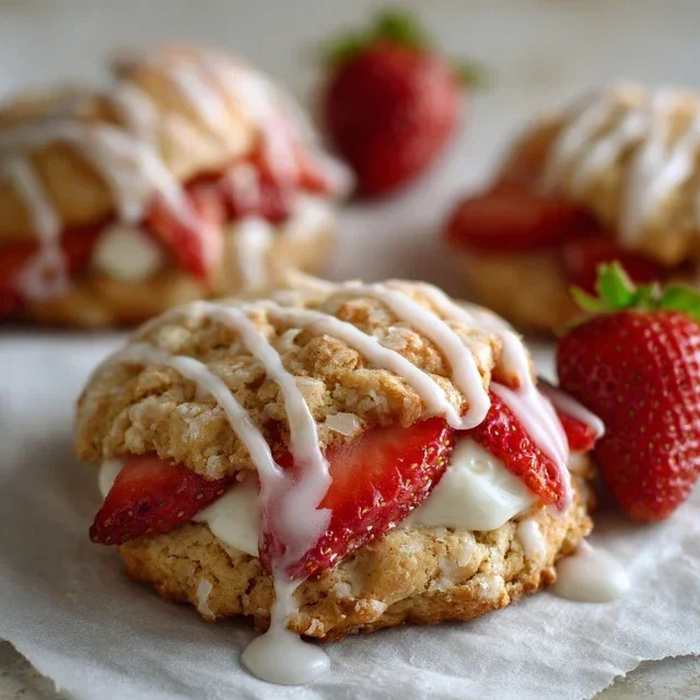 Strawberry Shortcake Cookies