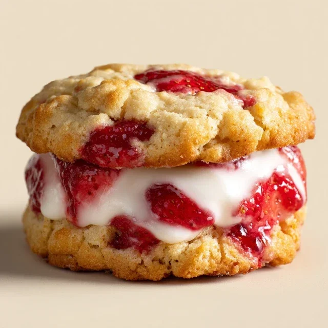 Strawberry Shortcake Cookies