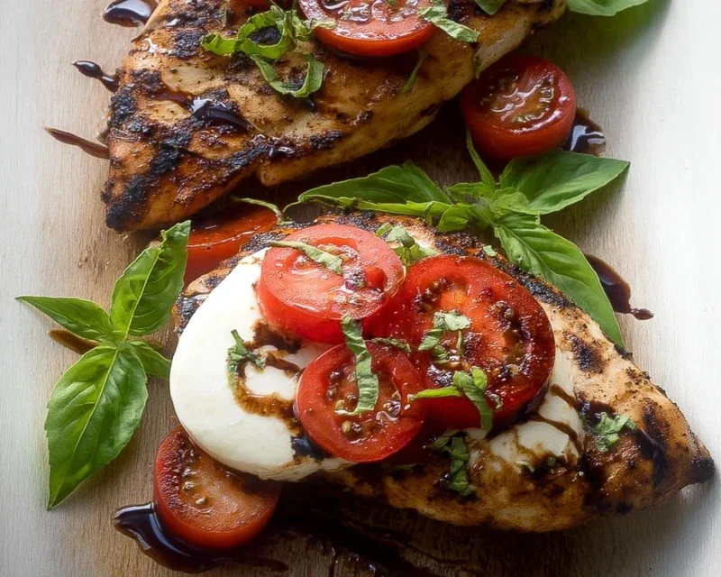 Grilled Chicken Caprese