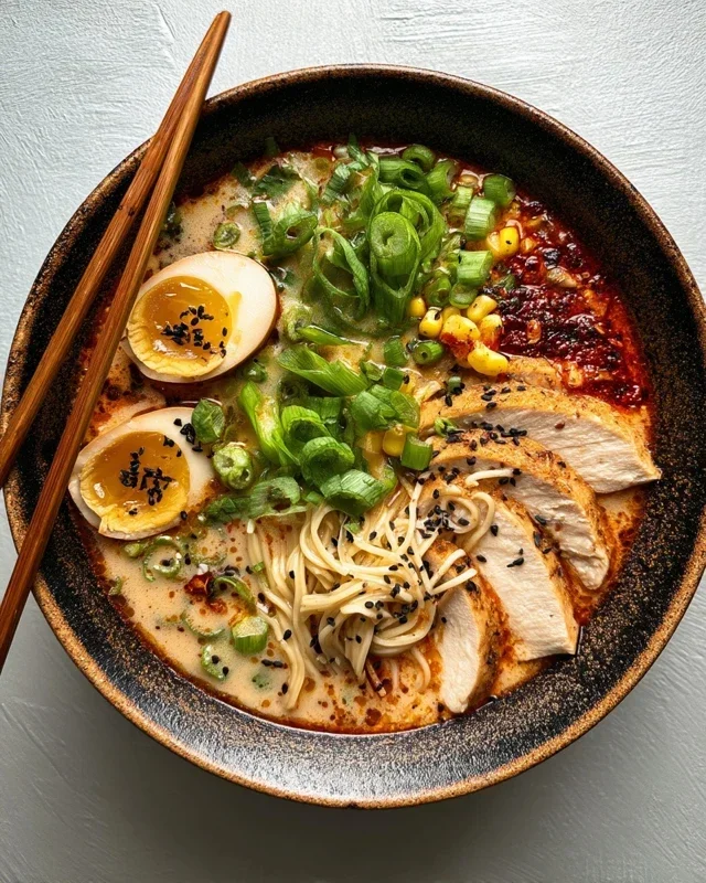 Creamy Garlic Chicken Ramen: An Incredible Ultimate Recipe