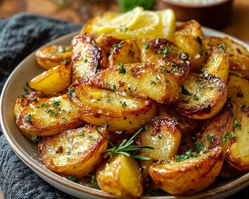 Garlic Herb Roasted Potatoes Carrots and Zucchini