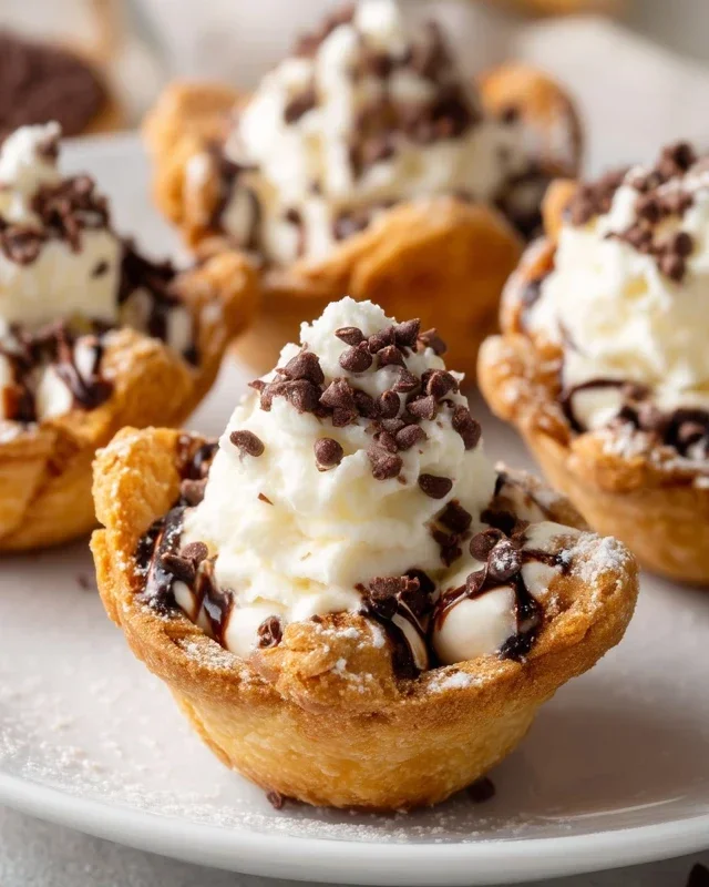 Mini Cannoli Cups