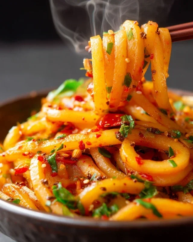 Spicy Potato Noodles