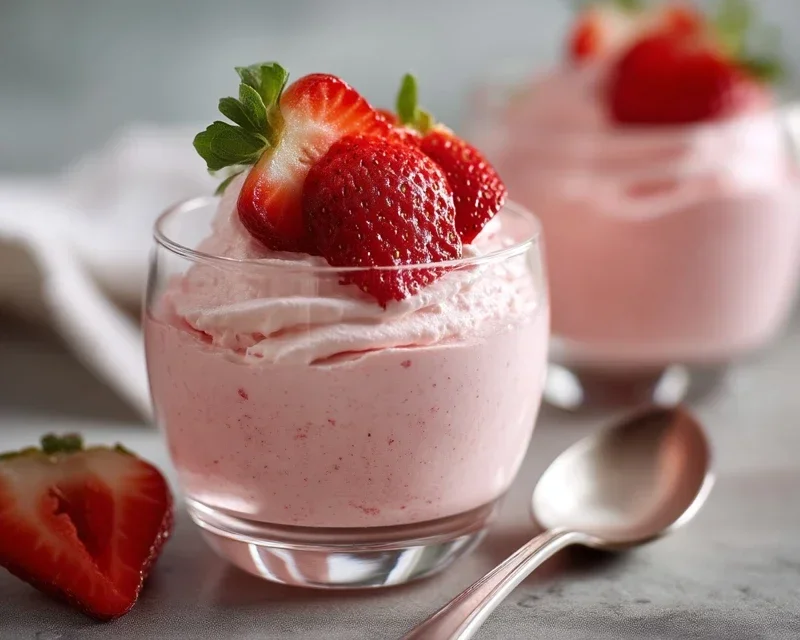 Strawberry Mousse