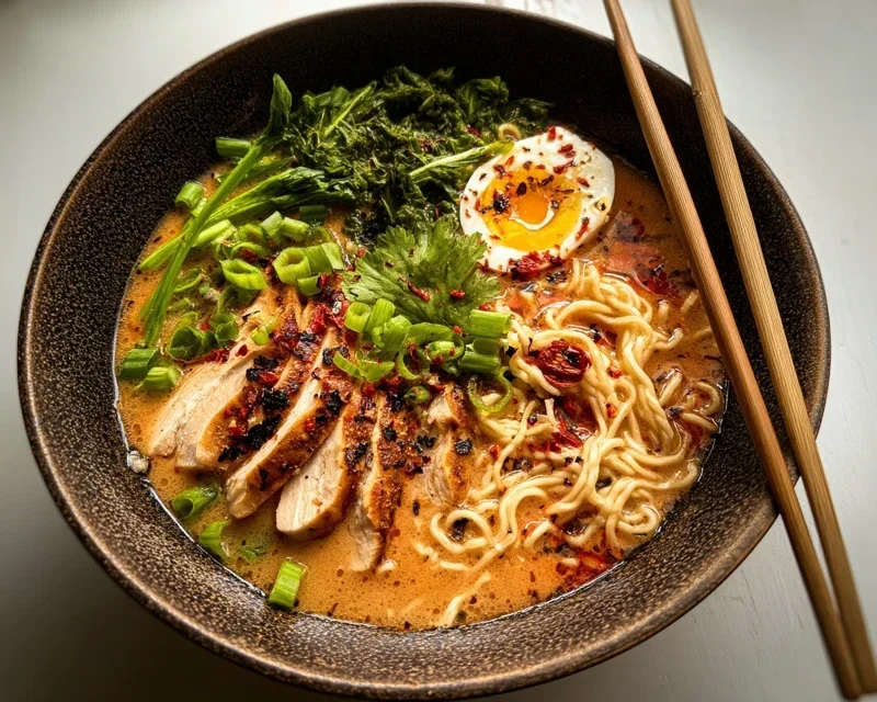 Creamy Garlic Chicken Ramen: An Incredible Ultimate Recipe