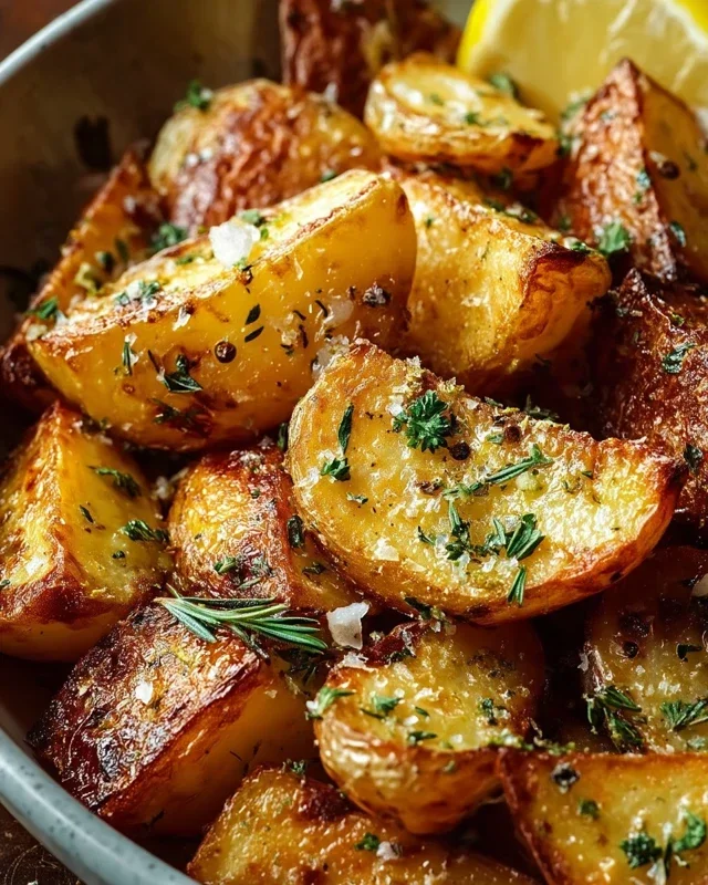 Garlic Herb Roasted Potatoes Carrots and Zucchini